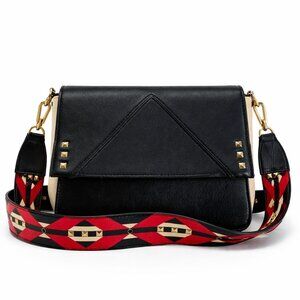 Steve Madden Western Crossbody Aztec Guitar Strap Nashville Chic Saddle Bag